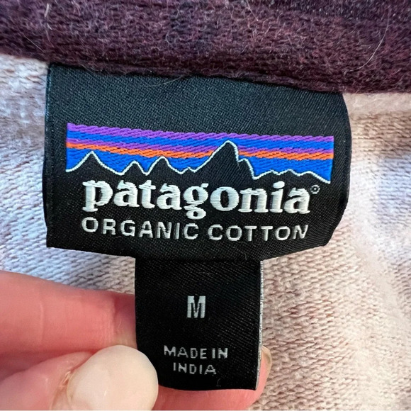 Patagonia Sweatshirt P6 Logo Full Zip Hoody Roots Red. Size Medium. - Picture 3 of 13